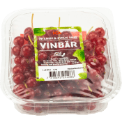 Röda vinbär 125g Klass 1 ICA.