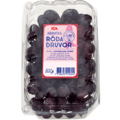 Druvor Crimson Röda kärnfria 500g Klass 1 ICA.