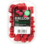 Hallon 125g Klass 1 ICA.