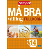 Må Bra välling Fullkorn 14-p 450g Semper.