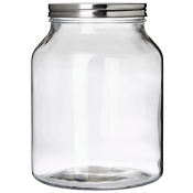 Glasburk med Silverlock 16x21cm ICA.