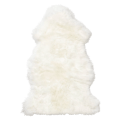 Fårskinn Ulla Vit 90x55cm.