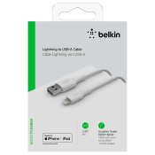 Lightningkabel Vit 1m Belkin.