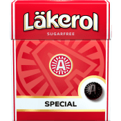 Halstabletter Special 25g Sockerfri Läkerol.