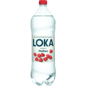Vatten Kolsyrad Hallon 150cl Loka.