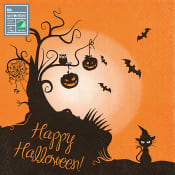 Servett 33cm 20-p Halloween ICA.