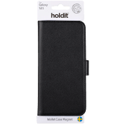Plånboksfodral Magnet Galaxy S21 Svart Holdit.