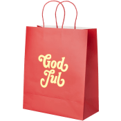 Presentpåse God jul 26x31cm.