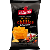 Chips Mixed chillies & sourcream 275g Estrella.