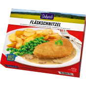 Fläskschnitzel Måltid Fryst 420g Familjen Dafgård.