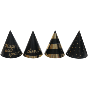 Partyhatt 4 olika Festive.