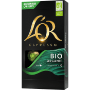 Kaffekapslar Espresso 9 Organic 10-p L'Or.