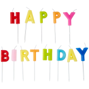 Tårtljus Happy Birthday Packers.