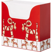 Servettbox Mini Bock 24cm 75-p ICA.