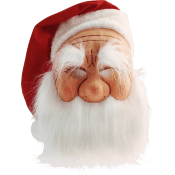 Tomtemask Vuxen Festive.