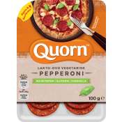 Pepperoni vegetarisk glutenfri 100g Quorn.