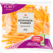 Sötpotatispommes 350g ICA.