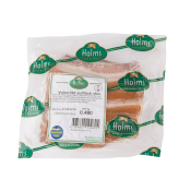 Sidfläsk Varmrökt skivad ca 500g Holms Kött & Chark.