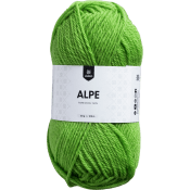 Garn Alpe Lime Green 50g Järbo.
