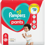 Byxblöjor Baby Dry Pants 6 15+kg 31-p Pampers.