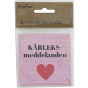 Kärleksmeddelanden 6-p Festive.