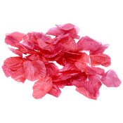 Rosblad konfetti.