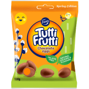 Påskgodis Tutti Frutti Chokladägg 130g Fazer.