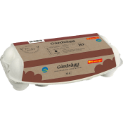 Gårdsägg Bruna M/L 10-p Kronägg.