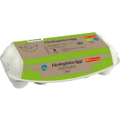 Ägg M/L Ekologiska 10-p Kronägg.