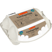 Vardagsägg Frigående inomhus M 6-p Kronägg.