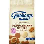 Pepparkakskulor Vit Choklad 120g Göteborgs.