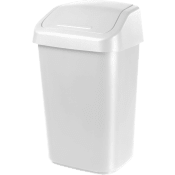 Vipplockskorg vit 10L Nordiska Plast.