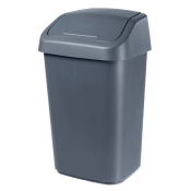 Vipplockskorg 10L Mörkgrå Nordiska plast.