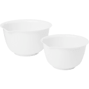 Vispskål Vit 1,5+2,75l ICA.