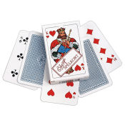 Spelkort Poker Blå Öbergs.