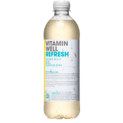 Refresh Lemonad & kiwi 50cl Vitamin well.
