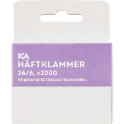 Häftklammer 26/6 2000-p ICA.