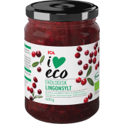 Lingonsylt 400g KRAV ICA I love eco.