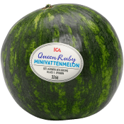 Minivattenmelon Queen Ruby ca 2kg Klass 1 ICA.