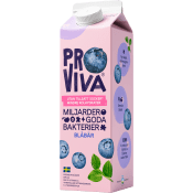 Fruktdryck Blåbär utan tillsatt socker 1l Proviva.