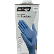 Engångshandske Nitril M/L 40-p GLOVES PRO.