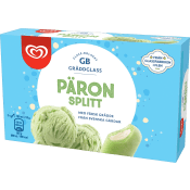 Gräddglass Päronsplitt 500ml GB Glace.