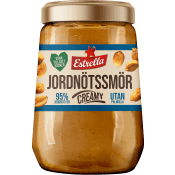 Jordnötssmör Creamy 340g Estrella.