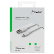 Lightningkabel Vit 2m Belkin.