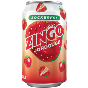 Läsk Zingo Jordgubb 33cl.