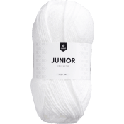 Garn Junior Vit 50g Järbo.