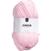Garn Junior Ljusrosa 50g Järbo.