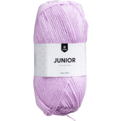 Garn Junior Ljuslila 50g Järbo.