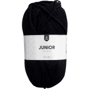Garn Junior Svart 50g Järbo.
