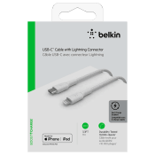 Lightning till USB-C Vit 1m Belkin.